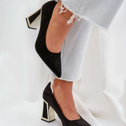 Block heel pumps model 208432 - Très Elite