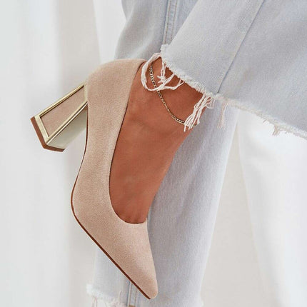 Block heel pumps model 208432 - Très Elite