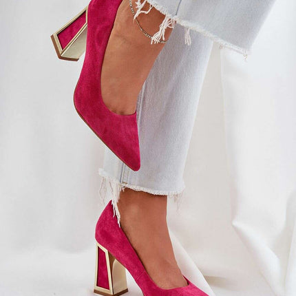 Block heel pumps model 208432 - Très Elite