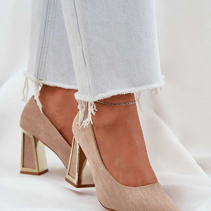 Block heel pumps model 208432 - Très Elite