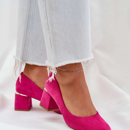 Block heel pumps model 208436 - Très Elite