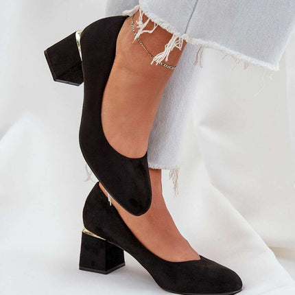Block heel pumps model 208436 - Très Elite