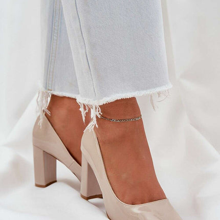 Block heel pumps model 208439 - Très Elite