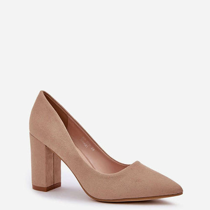 Block heel pumps model 208441 - Très Elite