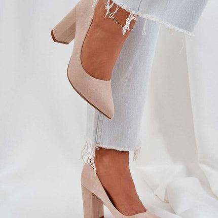 Block heel pumps model 208441 - Très Elite