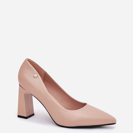 Block heel pumps model 209780 - Très Elite