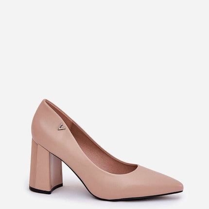 Block heel pumps model 209781 - Très Elite