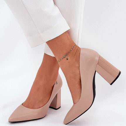 Block heel pumps model 209781 - Très Elite