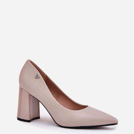 Block heel pumps model 209781 - Très Elite
