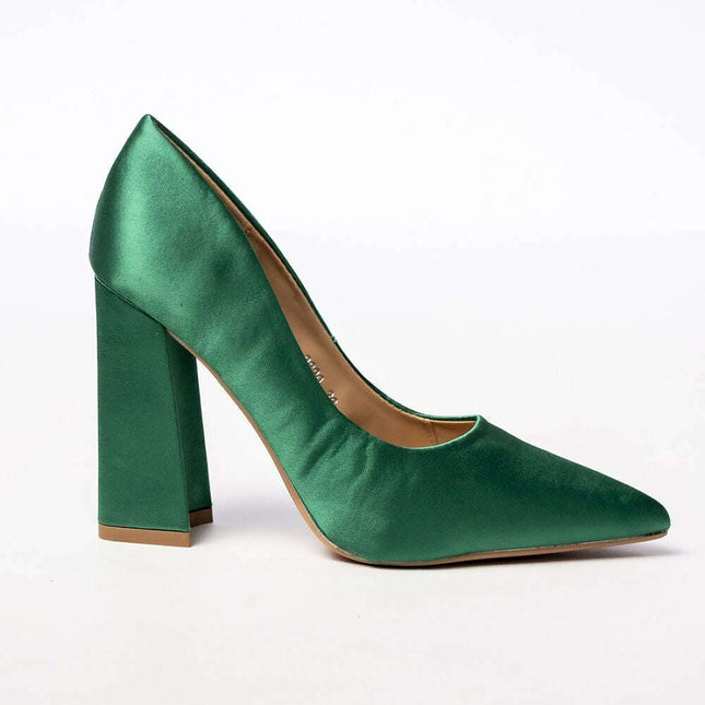 Block heel pumps model 210531