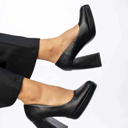 Block heel pumps model 210548 - Très Elite