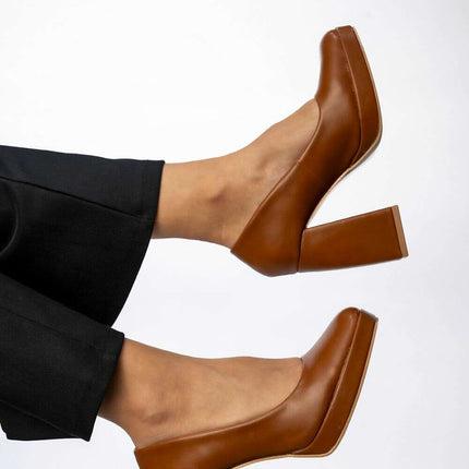 Block heel pumps model 210549 - Très Elite