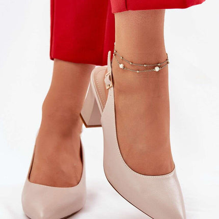 Block heel pumps model 211980 - Très Elite