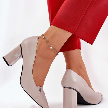 Block heel pumps model 211982 - Très Elite