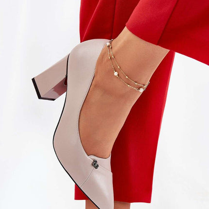 Block heel pumps model 211982 - Très Elite