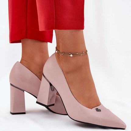 Block heel pumps model 211982 - Très Elite