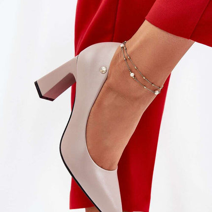 Block heel pumps model 211987 - Très Elite