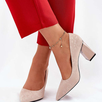 Block heel pumps model 212335 - Très Elite