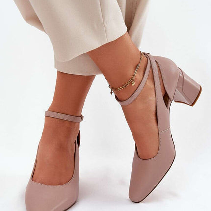 Block heel pumps model 212615 - Très Elite