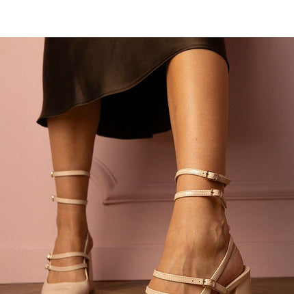 Block heel pumps model 213751 - Très Elite