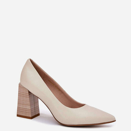 Block heel pumps model 213892 - Très Elite