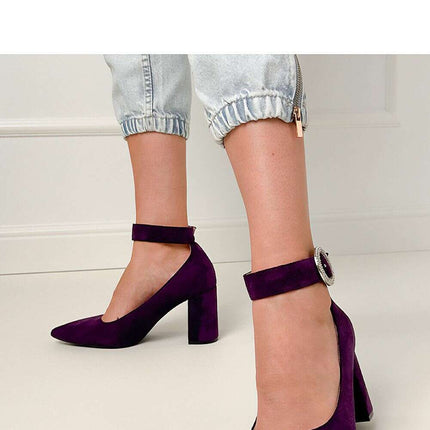 Block heel pumps model 214632 - Très Elite
