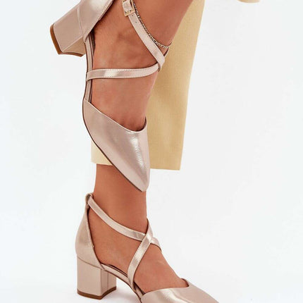 Block heel pumps model 215685 - Très Elite