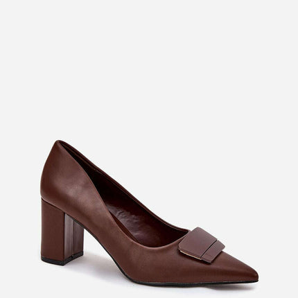 Block heel pumps model 216087 - Très Elite