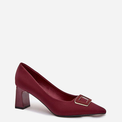 Block heel pumps model 216089 - Très Elite
