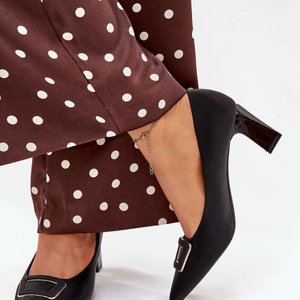 Block heel pumps model 216090 - Très Elite