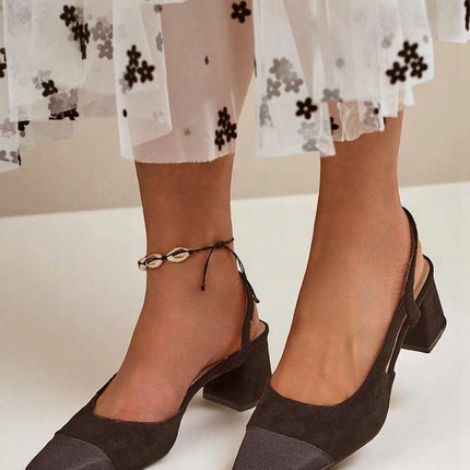 Block heel pumps model 216266 - Très Elite