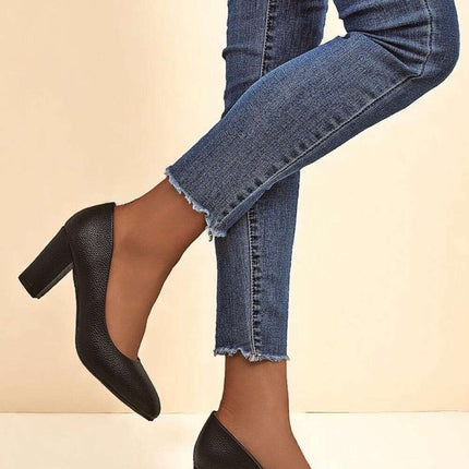 Block heel pumps model 216267 - Très Elite