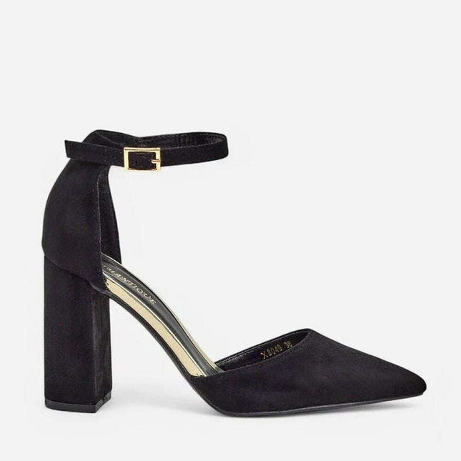 Block heel pumps model 216287