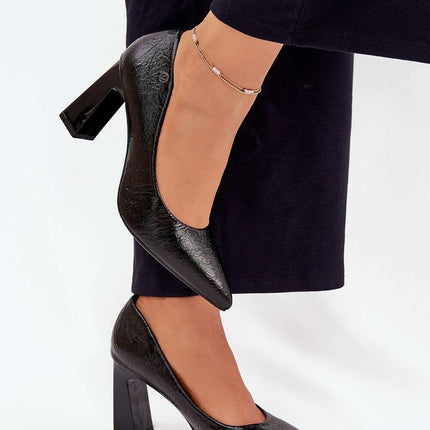 Block heel pumps model 216310 - Très Elite