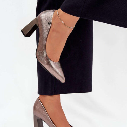 Block heel pumps model 216311 - Très Elite