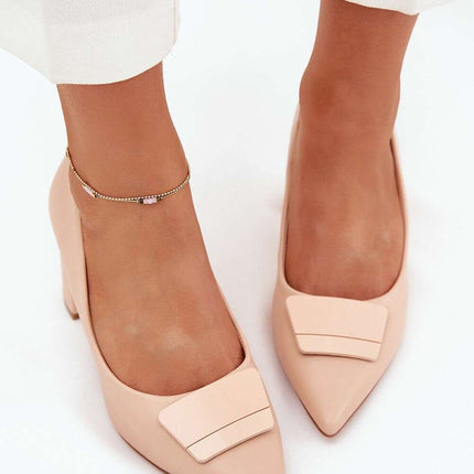 Block heel pumps model 216313 - Très Elite