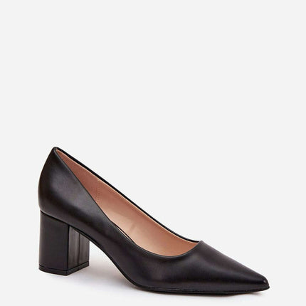 Block heel pumps model 218679 - Très Elite