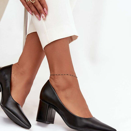 Block heel pumps model 218679 - Très Elite