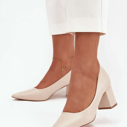 Block heel pumps model 218679 - Très Elite