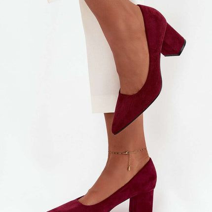 Block heel pumps model 218682 - Très Elite