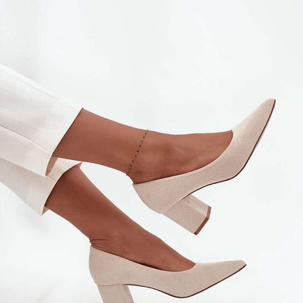 Block heel pumps model 218682 - Très Elite