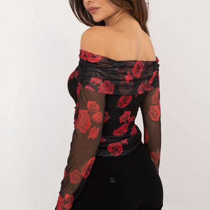 Blouse Model 202521 Elegant Fitted Spanish Neckline - Très Elite