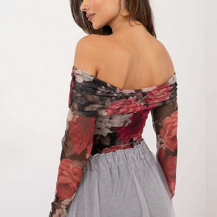 Blouse Model 202521 Elegant Fitted Spanish Neckline - Très Elite