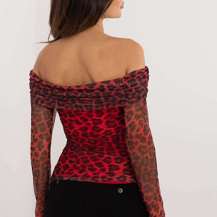 Blouse Model 202521 Elegant Fitted Spanish Neckline - Très Elite