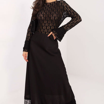 Elegant Fitted Lace Blouse Model 222446 Viscose Elastane For Formal Occasions - Très Elite