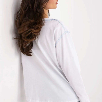 Blue Blouse Model 209706 Cotton Elastane Blend For Women - Très Elite