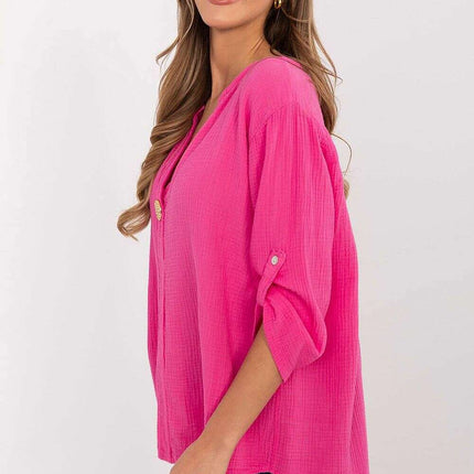 Blue Blouse Model 210019 For Women Workwear Everyday - Très Elite