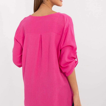Blue Blouse Model 210019 For Women Workwear Everyday - Très Elite