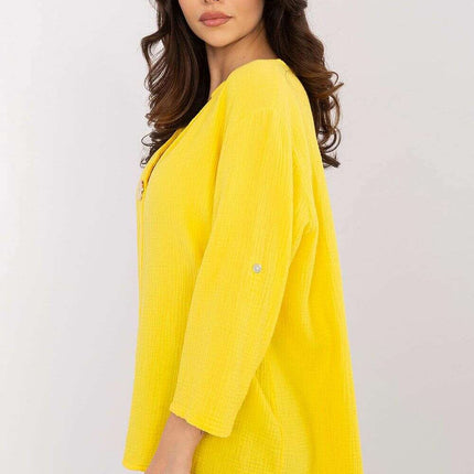 Blue Blouse Model 210019 For Women Workwear Everyday - Très Elite