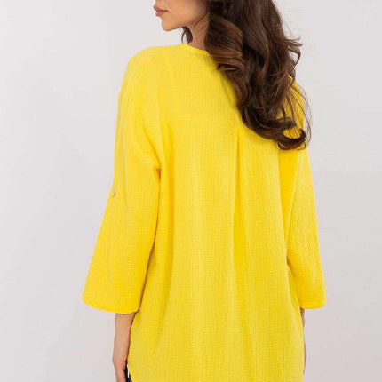 Blue Blouse Model 210019 For Women Workwear Everyday - Très Elite